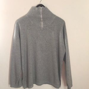 Such a comfy vintage sweater! Says PARIS